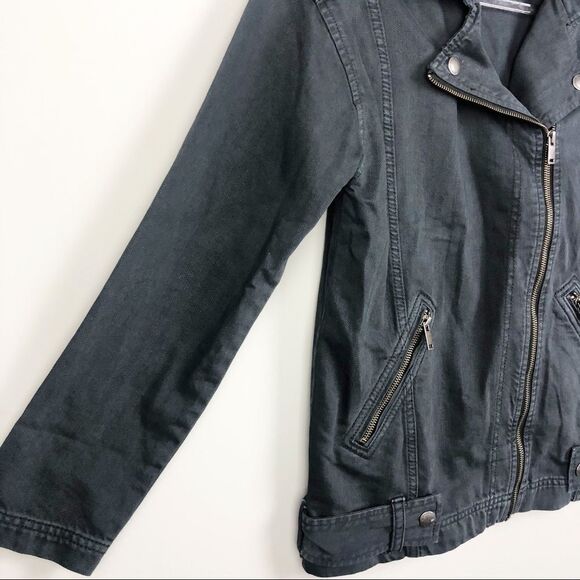 AMERICAN EAGLE | Oversized Denim Jean Jacket XXS - Picture 7 of 10